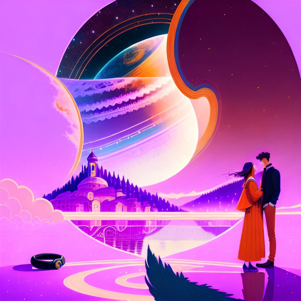 La copertina dell’Anello Di Saturno